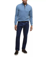 Load image into Gallery viewer, Barbour Mens Cotton Half Zip Sweater Jumper MKN1074BU43 | Bluestone