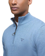 Load image into Gallery viewer, Barbour Mens Cotton Half Zip Sweater Jumper MKN1074BU43 | Bluestone