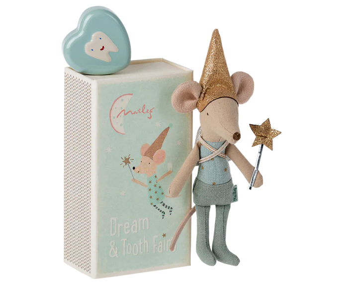 Maileg Tooth Fairy Mouse Blue