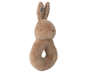 Maileg Rabbit Rattle Set~Cream Peach