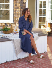 Load image into Gallery viewer, Frank &amp; Eileen Megan One Size Maxi Dress | Navy