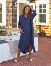 Load image into Gallery viewer, Frank &amp; Eileen Megan One Size Maxi Dress | Navy