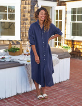 Load image into Gallery viewer, Frank &amp; Eileen Megan One Size Maxi Dress | Navy