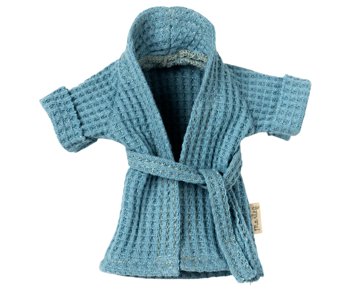Maileg Beach and Bathrobe for Mice~Dust Blue