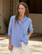 Load image into Gallery viewer, Frank &amp; Eileen Relaxed Button-Up Shirt | Heathered Perriwinkle Flannel