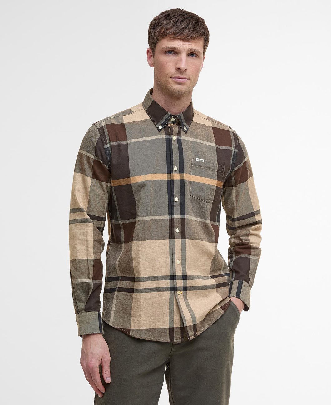 Barbour Men's Bearpark Regular Long-Sleeved Shirt