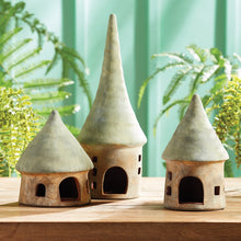 Load image into Gallery viewer, Cement Garden Gnome Home