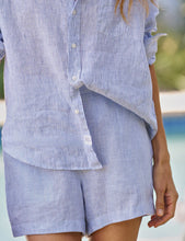 Load image into Gallery viewer, PREORDER Frank &amp; Eileen Mae Pull On SHORTS | Thin Blue Stripe