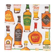 Load image into Gallery viewer, Caspari Whiskey Tasting Cocktail Napkins