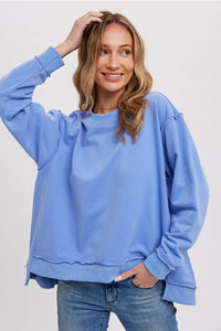 Claire Oversized Crewneck Sweatshirt | Multiple Colors