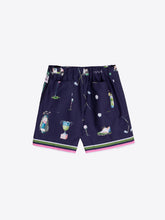 Load image into Gallery viewer, Vilagallo Navy Blue Golf Print Shorts
