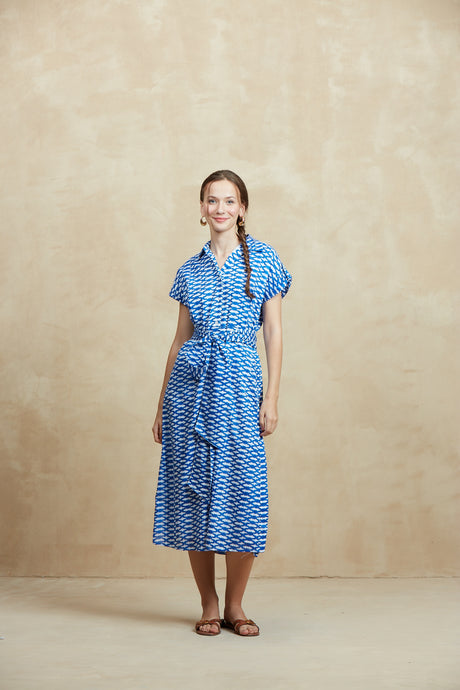 Ro's Garden Catherine Maxi Dress | Capri Blue