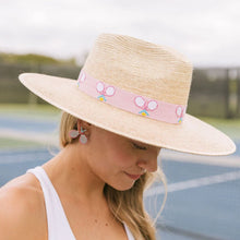 Load image into Gallery viewer, Sunshine Tienda Pink Tennis Racket Palm Hat
