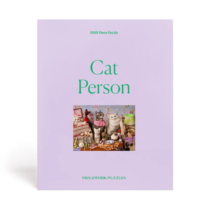 Piecwork Cat Person 1000 Piece Puzzle