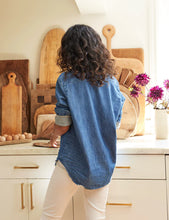 Load image into Gallery viewer, Frank &amp; Eileen | Eileen Relaxed Famous Denim Button Up Vintage Stonewash Denimm