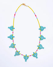 Load image into Gallery viewer, Gather Goods Turquoise Multi Bird Necklace