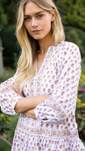 Load image into Gallery viewer, Marea Jeanine Dress | Faded Rose Daisy