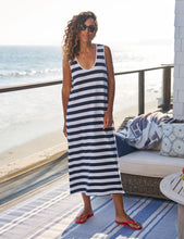 Load image into Gallery viewer, Frank &amp; Eileen Dylan Scoop Neck Dress | Nautical Stripe