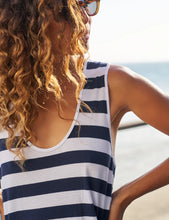 Load image into Gallery viewer, Frank &amp; Eileen Dylan Scoop Neck Dress | Nautical Stripe