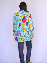 Load image into Gallery viewer, Fiona Flora Tunic Top | Aqua