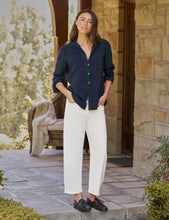 Load image into Gallery viewer, Frank &amp; Eileen | Eileen Relaxed Button-Up Shirt | Navy &amp; Green Large Plaid Italian Flannel