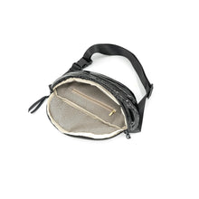 Load image into Gallery viewer, Puffer Belt Bag | Nude &amp; Black