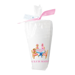 Mahjong Dogs Roadie Cups | Set Of 6
