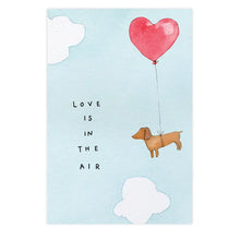 Load image into Gallery viewer, Sky Dog Dachshund Postcard