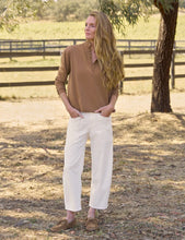 Load image into Gallery viewer, Frank &amp; Eileen Patrick Popover Henley | Vintage Jersey | Chai