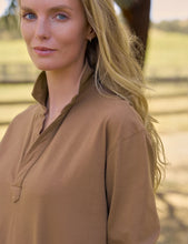 Load image into Gallery viewer, Frank &amp; Eileen Patrick Popover Henley | Vintage Jersey | Chai