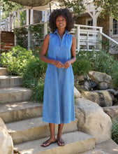 Load image into Gallery viewer, Frank &amp; Eileen Lily Maxi Polo Dress | Vintage Stonewashed Indigo