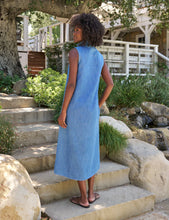 Load image into Gallery viewer, Frank &amp; Eileen Lily Maxi Polo Dress | Vintage Stonewashed Indigo