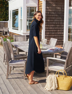 PREORDER Frank & Eileen Emma Popover Henley Maxi Dress