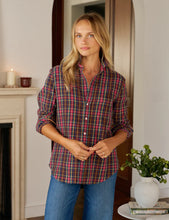 Load image into Gallery viewer, FINAL SALE Frank &amp; Eileen | Eileen Relaxed Button-Up Shirt Brown Multi Plaid Flannel
