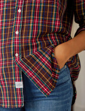 Load image into Gallery viewer, FINAL SALE Frank &amp; Eileen | Eileen Relaxed Button-Up Shirt Brown Multi Plaid Flannel