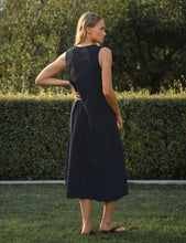 Load image into Gallery viewer, Frank &amp; Eileen Dylan Scoop Neck Maxi Dress | British Royal Navy