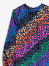 Load image into Gallery viewer, Vilagallo Lina Multicolored Leopard Dress