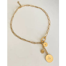 Load image into Gallery viewer, Cascade Eclipse Paperclip Necklace