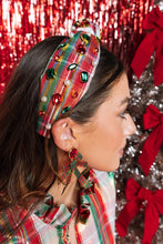 Load image into Gallery viewer, Brianna Cannon Tartan Headband | Crystals &amp; Pearls