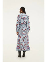 Load image into Gallery viewer, Farm Rio Marcelle Soft Blue Maxi Dress
