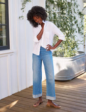 Load image into Gallery viewer, Frank &amp; Eileen  Westport Illusion Cuff Cuffed Hem Pull-On Jean | Cuffed Hem