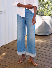 Load image into Gallery viewer, Frank &amp; Eileen  Westport Illusion Cuff Cuffed Hem Pull-On Jean | Cuffed Hem