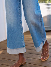 Load image into Gallery viewer, Frank &amp; Eileen  Westport Illusion Cuff Cuffed Hem Pull-On Jean | Cuffed Hem