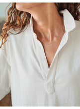 Load image into Gallery viewer, Frank &amp; Eileen Patrick Popover Henley | Vintage Jersey | Vintage White