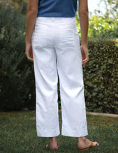 Load image into Gallery viewer, FETS Frank &amp; Eileen Trunk Show Wexford Patch Pocket Pant | White