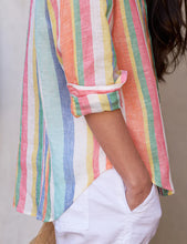 Load image into Gallery viewer, Frank &amp; Eileen | Eileen Relaxed Button Up Multi-Color Stripe
