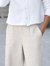 Load image into Gallery viewer, Frank &amp; Eileen Maisie Pull On Pant | Washed Linen Sand