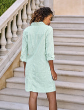 Load image into Gallery viewer, FINAL SALE Frank &amp; Eileen Ireland Dress Utility Dress | Lime StripeI