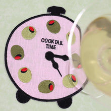 Load image into Gallery viewer, House Of Gleason Cocktail Time Linen Cocktail Napkins | Set Of 4