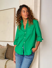 Load image into Gallery viewer, Frank &amp; Eileen | Eileen Relaxed Button-Up Famous Denim Kelly Green